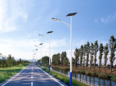 太阳能电池板路灯